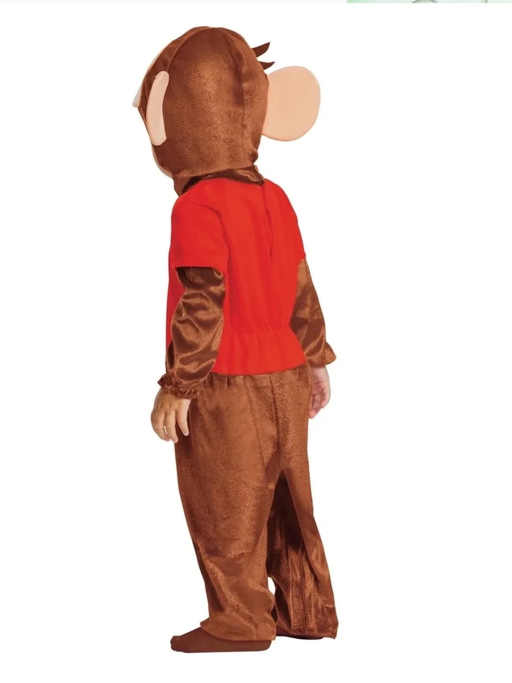 Curious George Toddler Halloween Costume Size 3T EUC